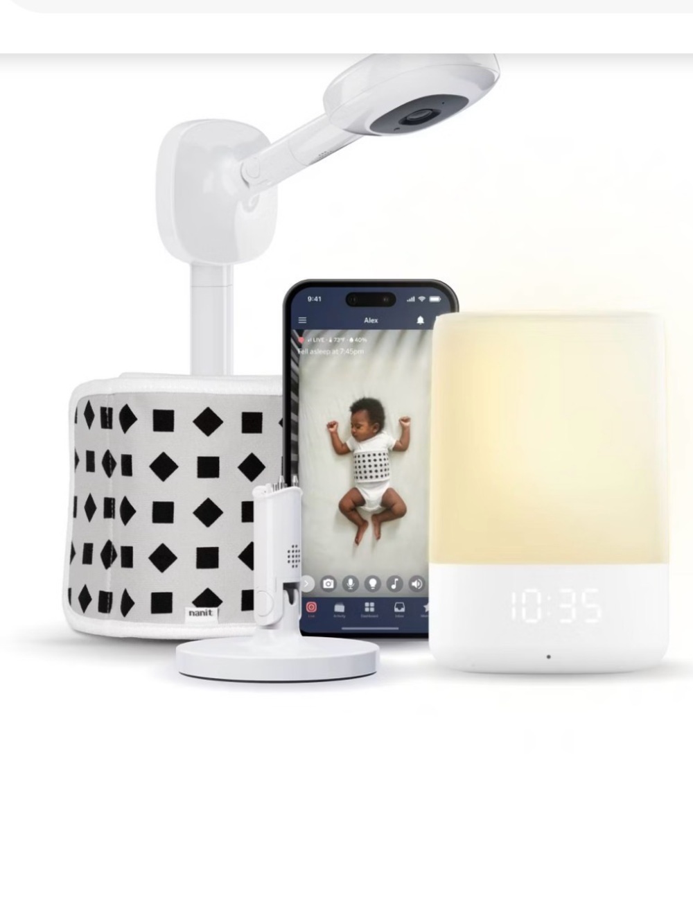Nanit pro superior set light bundle monitor baby